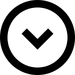 Cheveron Outline Down SVG Icon